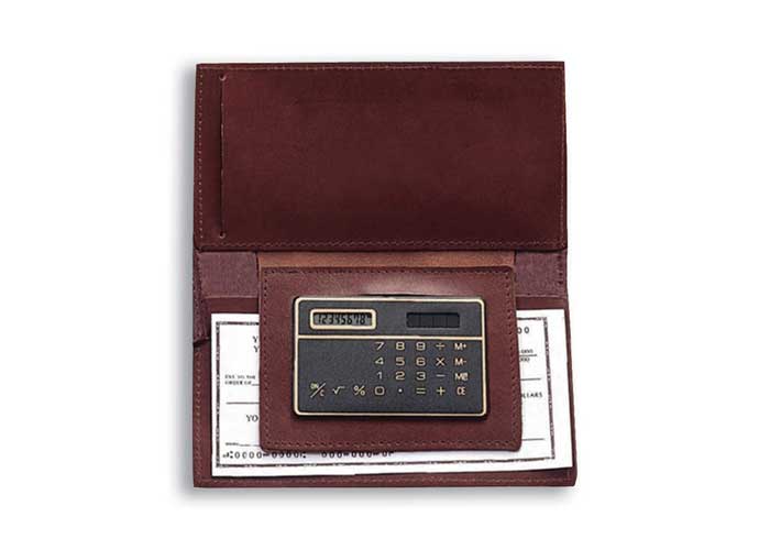 5014 - Checkbook Holder with Calculator